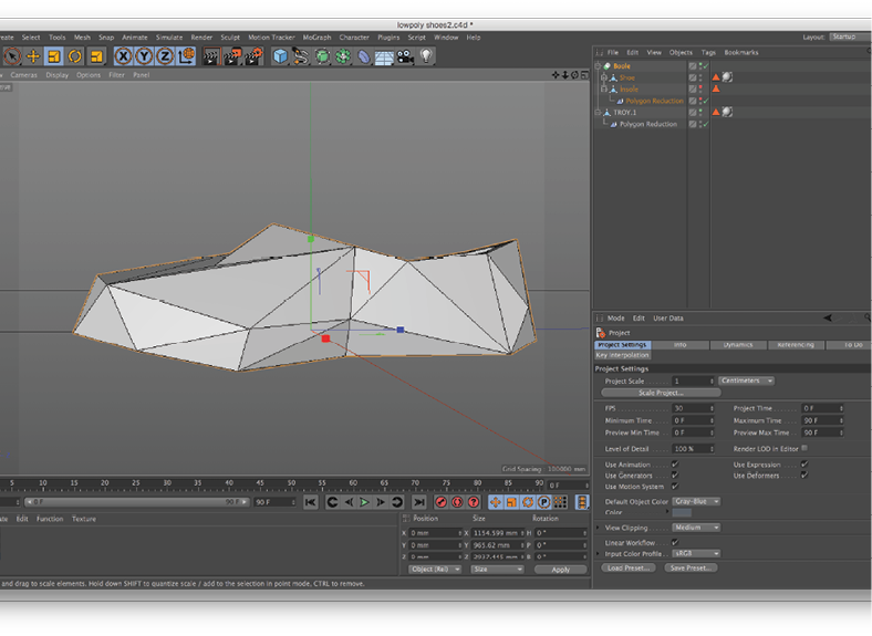 3D Printed Sole Design